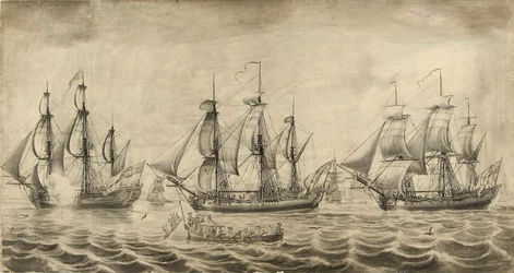 Trois navires de la Compagnie de la Baie d