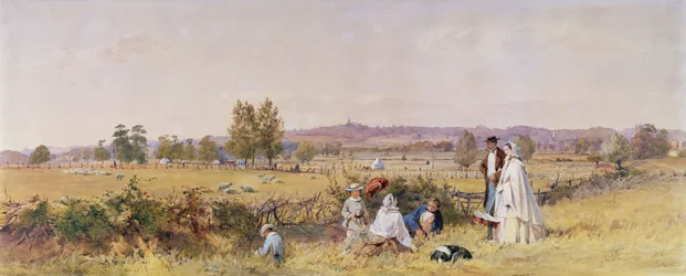 Highgate depuis Upper Holloway, 1859
