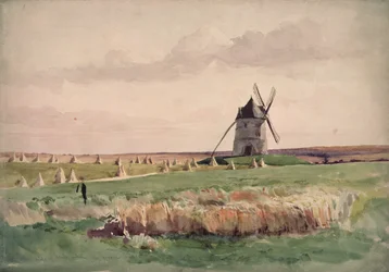 Le champ de bataille de Crécy, 26 août 1346