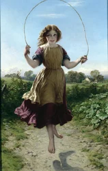 Fille sautant à la corde, 1863