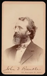 Portrait de John Daniel Runkle
