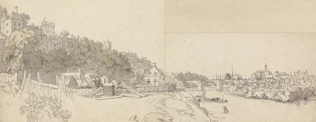 Une Ville Vue des Rives d