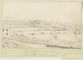 Pont et ville de Burton-upon-Trent