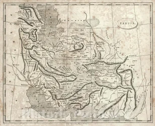 Carte de la Perse d