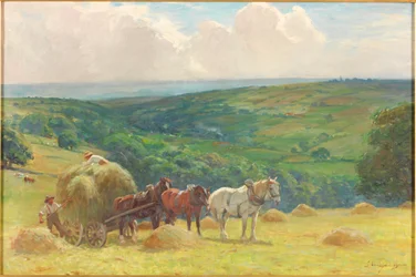Fenaison, 1900