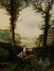 Une vallée de Burnsall, Wharfedale