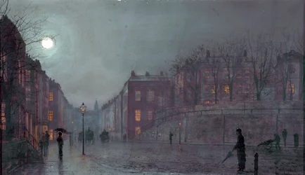 Vue de Hampstead, Londres, 1882