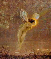Iris, détail de la fée.