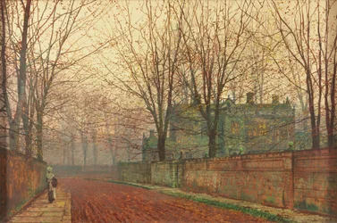 Matin de novembre, Knostrop Hall, Leeds
