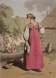 Fille Paysanne, planche 27 du Volume I de 