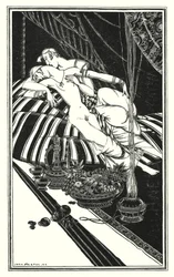 Illustration pour Don Juan de Lord Byron : Haidee et Juan n