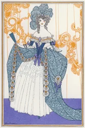 Illustration pour "Rogues In Porcelain", Un recueil de poèmes du XVIIIe siècle