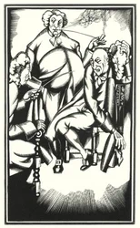 Illustration pour Tristram Shandy par Laurence Sterne