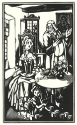 Illustration pour Tristram Shandy par Laurence Sterne