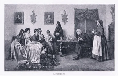 Catéchisme, du Magazine of Art 1893, Cassell and Company