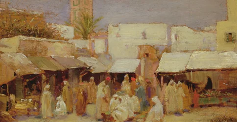 Place du marché, Tanger