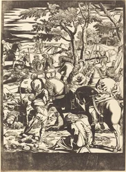 La Crucifixion (plaque droite)