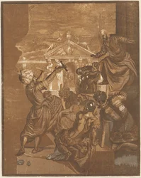 Le Miracle de Saint Marc (côté droit)