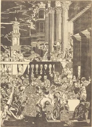 Les Noces de Cana (plaque de droite)
