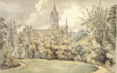 Cathédrale Christ Church depuis le jardin du doyen