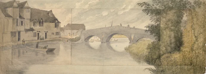 Pont de Hythe, Oxford, 1789