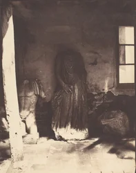 Antiquités au musée de Cherchell, Algérie, 1853-54