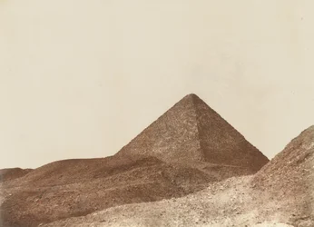 Pyramide de Khéops, Gizeh, 1853-1854 (photo)
