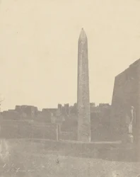 Louqsor, Obélisque (Côté Ouest)
