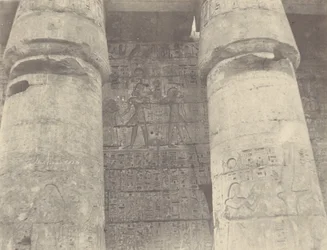 Médinet Habou, Palais de Ramsès Méïamoun, Paroi Gauche