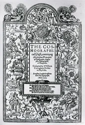 Page de titre du Verre cosmographique, 1559