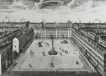 Lincolns Inn New Square, vers 1725