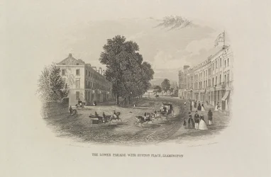 La Parade Inférieure avec Euston Place, Leamington