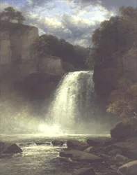 Scène de cascade