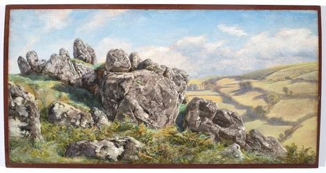 Chagford, une scène de lande