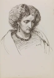 Croquis de portrait en buste d