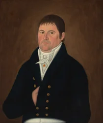 Capitaine James Perkins, Jr, vers 1800-09 (huile sur toile)
