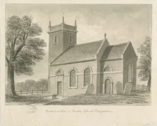 Église de Bradley-in-the-Moors, 1841