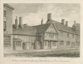 Burton-upon-Trent - Vieilles Maisons sur High Street
