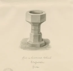 Fonts baptismaux dans l