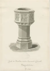 Fonts baptismaux dans l