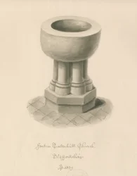 Fonts baptismaux dans l
