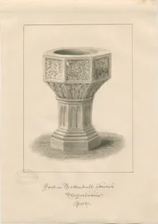Fonts baptismaux dans l