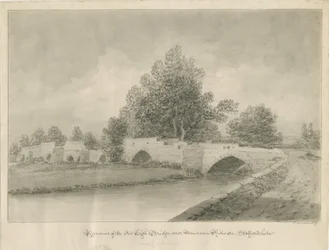 Handsacre - Vieux pont haut (1839)