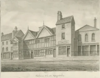 Leek Town - Vieilles Maisons, 1844