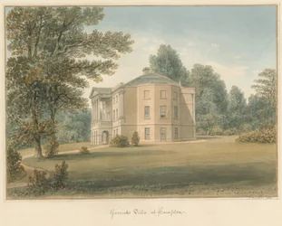 Middlesex - Hampton - Villa de Garrick, 1831
