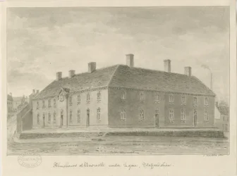 Newcastle-under-Lyme - Maisons de charité (1840)