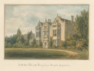 Oxfordshire - Burford - Priory House, 1820