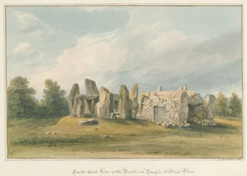 Oxfordshire - Henley upon Thames - Temple druidique, 1826