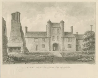 Pillaton Hall: dessin sépia