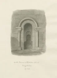 Église de Rolleston - Entrée sud